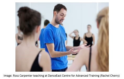 Ross Carpenter teaching a class