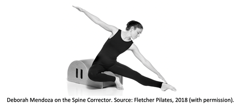 Deborah Mendoza on the Spine Corrector